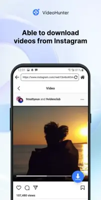 VideoHunter android App screenshot 1